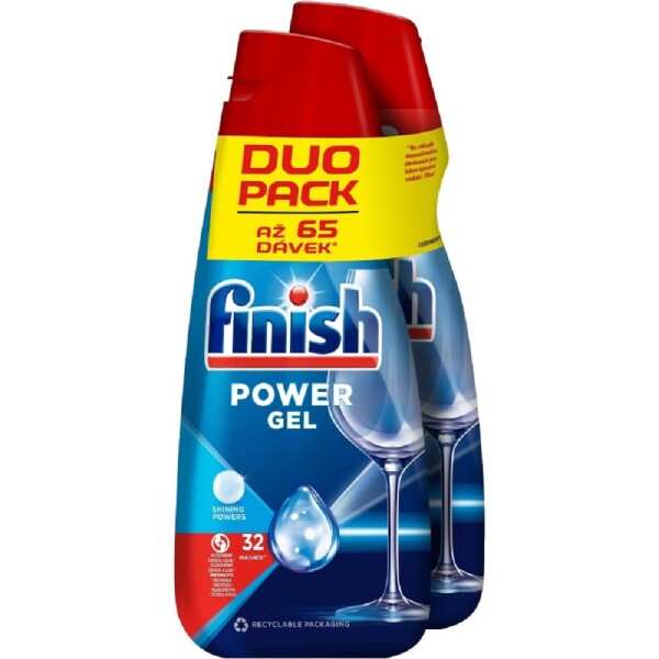 FINISH Ultimate hygiene+ gel do myčky 2 x 650 ml