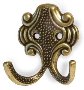 Siro Nábytkový věšák 431 staromosaz, 1 ks (S14089)