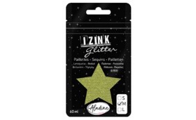 Třpytky IZINK Glitter velikost světle zelená, 60 ml, vydání
