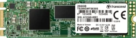 Transcend MTS830S 256GB / M.2 2280 SATA / RW: 530/400 MBps / IOPS: 45K/75K / MTBF 2.0mh / 3y (TS256GMTS830S)
