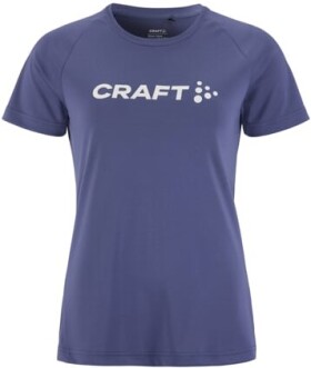 Běžecké tričko CRAFT CORE Essence Logo - modrá Velikost textilu: XS