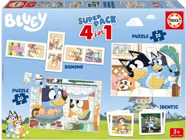 EDUCA Soubor her Bluey 4v1