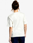 RVCA TERRARIUM ANYDAY Vintage White dámské tričko krátkým rukávem
