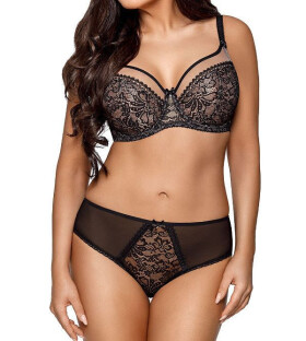 Podprsenka Crystal Soft 1396 Black - Ava Lingerie 75 H