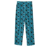 Outerstuff Dětské pyžamové kalhoty San Jose Sharks NHL Team Colored Printed Pant Velikost: Dětské S (6 - 8 let)