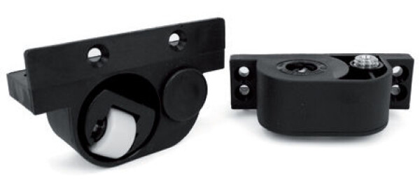 Italiana Ferramenta stavěcí nožka s kolečkem Key-F :: pravá