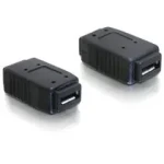 Delock redukce micro USB A+B samice na micro USB A+B samice (65034)