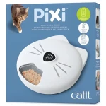 Catit Pixi Smart bílá / Automatický dávkovač krmení / 6 dávek denně / Wi-Fi / LCD displej / 1,02 l (103-43754)