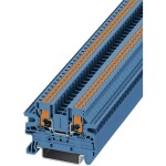 Phoenix Contact 1078962 průchodková svorka 5.2 mm pružinové připojení modrá 50 ks