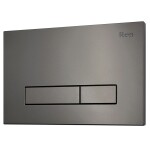 REA - Ovládací tlačítko k podomítkovým systémům WC HD K011A-Q a Slim 024N Titan REA-E0634