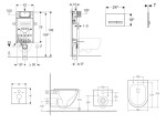 GEBERIT - Kombifix Set předstěnové instalace, klozetu Oudee a sedátka softclose, tlačítko Sigma50, chrom/alpská bílá SANI15CA3161