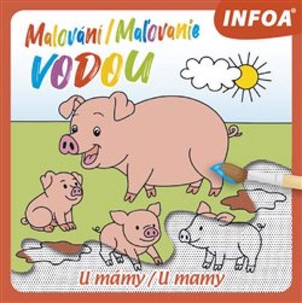 Malování Maľovanie vodou mámy mámy