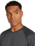 Pánské merino tričko s krátkým rukávem ICEBREAKER Mens 200 Waffle Elevation SS Tee, Obsidian velikost: S