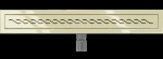 MEXEN/S - Flat M18 odtokový žlab 70 cm zlatý 1523070-15