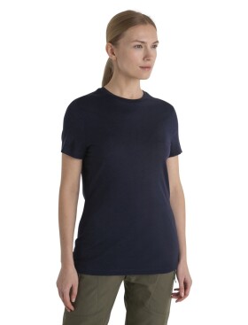 Dámské merino triko krátký rukáv ICEBREAKER Wmns 150 Tech Lite III SS Tee, Midnight Navy velikost: XL