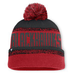 Fanatics Pánská zimní čepice Chicago Blackhawks NHL Thrive Cuffed Pom Beanie