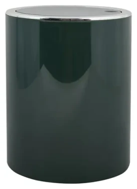 MSV KAMAKA tmavě zelená / Odpadkový koš / Výklopný / ABS plast / 6 l