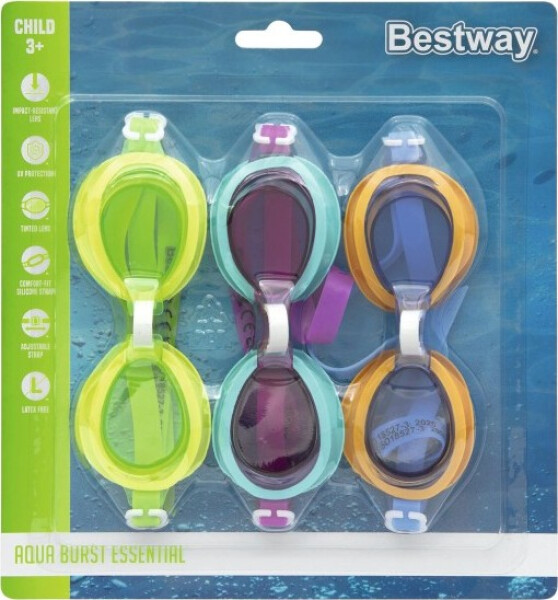 Brýle plavecké Aqua Burst Essential 3-pack - Alltoys Bestway