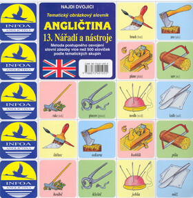 Najdi dvojici Angličtina 13. Nářadí nástroje