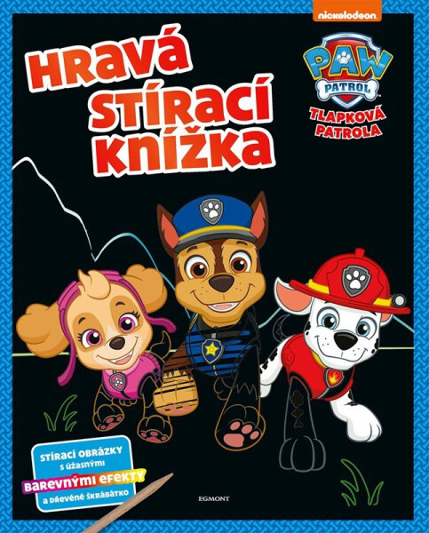 Tlapková patrola Hravá stírací knížka
