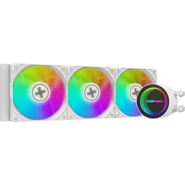 Xilence LiQuRizer LQ360G.W.ARGB 360mm bílá / 3x 120mm / TDP 350W / 28 dB @ 1850 RPM / 76 CFM / AMD + Intel (XC998)