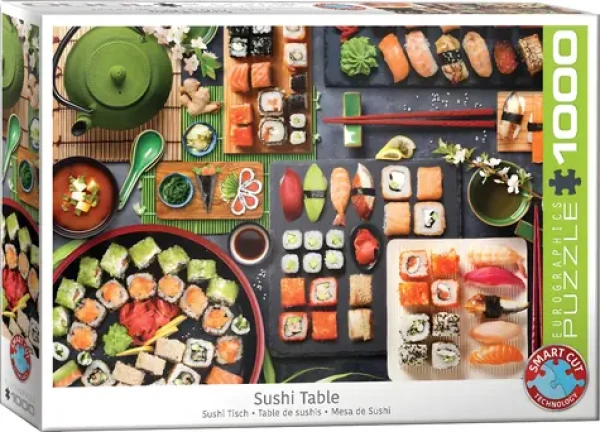 EUROGRAPHICS Puzzle Sushi stůl
