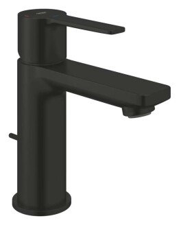 GROHE - Lineare New Umyvadlová baterie s výpustí, studený start, matná černá 237902431