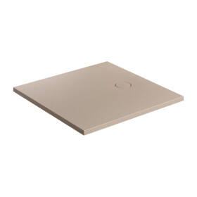 OMNIRES - AQUAROCK kompozitní sprchová vanička protiskluzová, 80 x 80 cm, dune beige mat AQUAROCK80-KDB