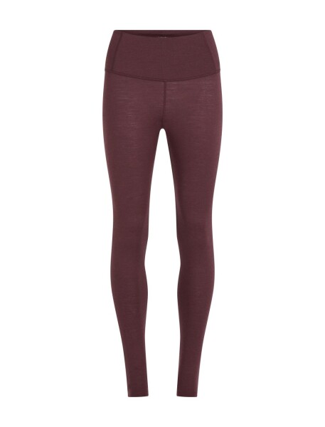 Dámské merino spodky ICEBREAKER Wmns 200 Oasis High Rise Leggings, Java velikost: S