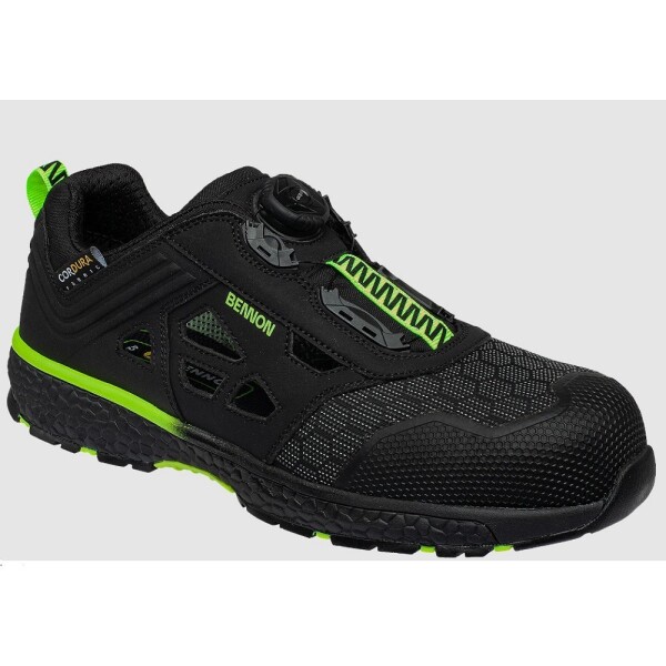 Sandály BENNON PREDATOR S1P ESD černo-zelené 36 černo-zelené
