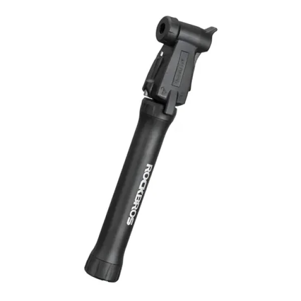 Rockbros TM-1701P černá / Pumpička na kolo / Mini / 80 PSI / Presta a Schrader