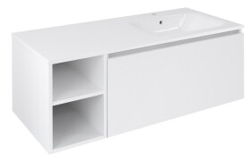 SAPHO - LOREA skříňka 120x46x51,5cm (30P+90cm), pravá, bílá mat LE090-3131-R-04