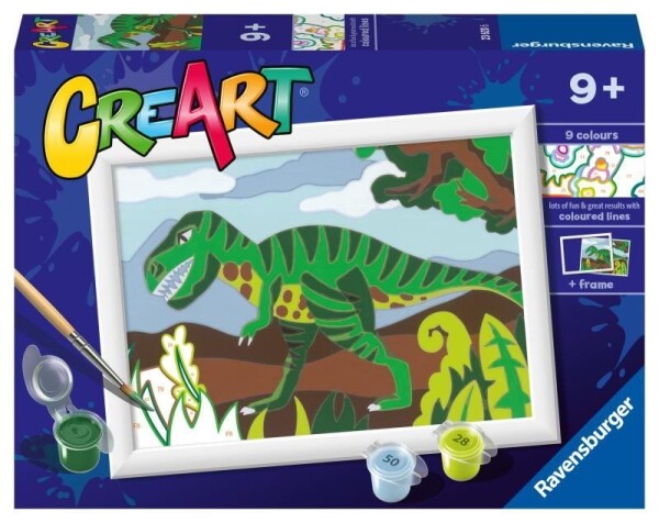 Ravensburger CreArt Toulající se dinosaurus