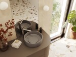 Kuchinox - Perl - umyvadlo na desku granit 36x36 VGP1510T