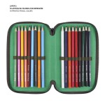 CERDÁ LIFE'S LITTLE MOMENTS Cerdá, 2700000380, školní penál tříkomorový s výbavou, Dino