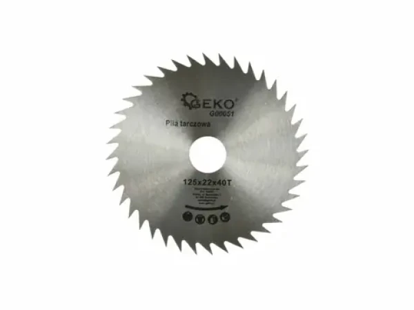 GEKO G00051 / Pilový kotouč / 125 x 22.2 mm / 40T (G00051)
