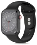 Tech-Protect Silicone Strap pro Apple Watch 38/40/41 mm černá / Řemínek / Silikonový / Pro Apple Watch 4/5/6/7/8/9/SE