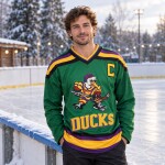 Pánský dres Anaheim Ducks NHL The Mighty Ducks #96 Charlie Conway Replica Eishockey Velikost: XL