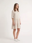 HOSH Dámské košilové šaty Spirit béžové Velikost: XXL/3XL