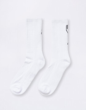 Service Works Knife & Fork Socks WHITE
