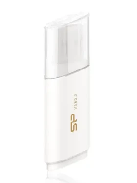 Silicon Power Blaze B06 32GB bílá / Flash Disk / USB 3.0 (SP032GBUF3B06V1W)