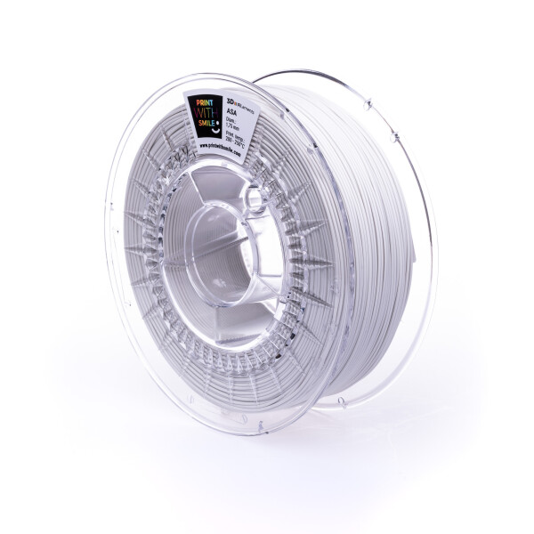 ASA filament White 1,75 mm Print With Smile 0,85 kg