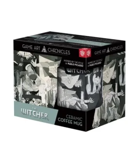 Good Loot The Witcher 3 Ciri Picasso černá / Hrnek / Game Art Chronicles / keramika / 450 ml (5908305249924)