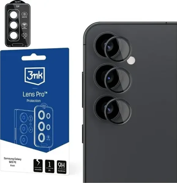 3mk Lens Protection Pro sklo na fotoaparát pro Samsung Galaxy S25 Black (5903108618991)