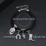 Ptakoviny.cz Náramek western černý