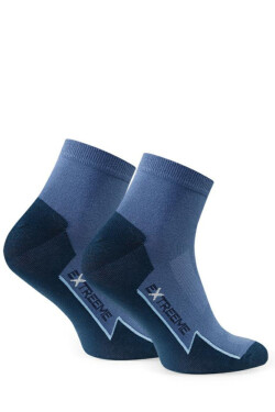 Pánské vzorované ponožky 054 JEANS 44-46
