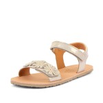 Dívčí barefoot sandály FLEXY FLOWERS Gold Shine Froddo G3150289 - 27