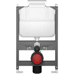CERANO - Modul Basic pro WC závěsné - nízký - ovládání shora - předstěnová instalace/sádrokarton - 52,5x80 CER-670795