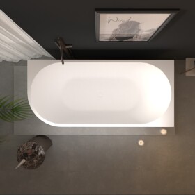 Erga Zara, rohová volně stojící vana 140x72 cm + odtoková zátka, pravá, bílá lesklá, ERG-ZARA-140072R-WH-WH