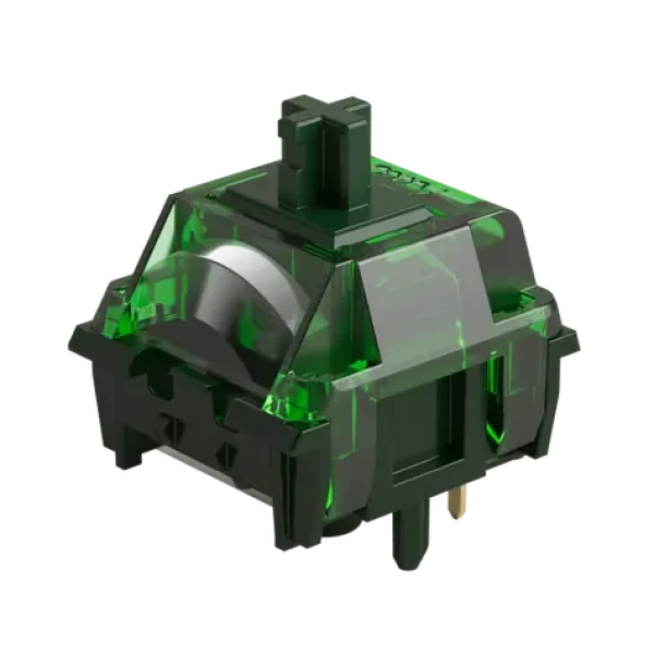 Akko Monsgeek Green Fog Switch / mechanické spínače / 3-Pin / lineární / MX-Stem / 60g - 45 ks (6975351385653)